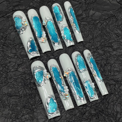 Treasure Mirror Coffin Nails