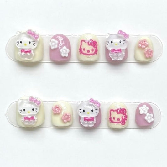 Kitty Handmade Kids Press-On Nails