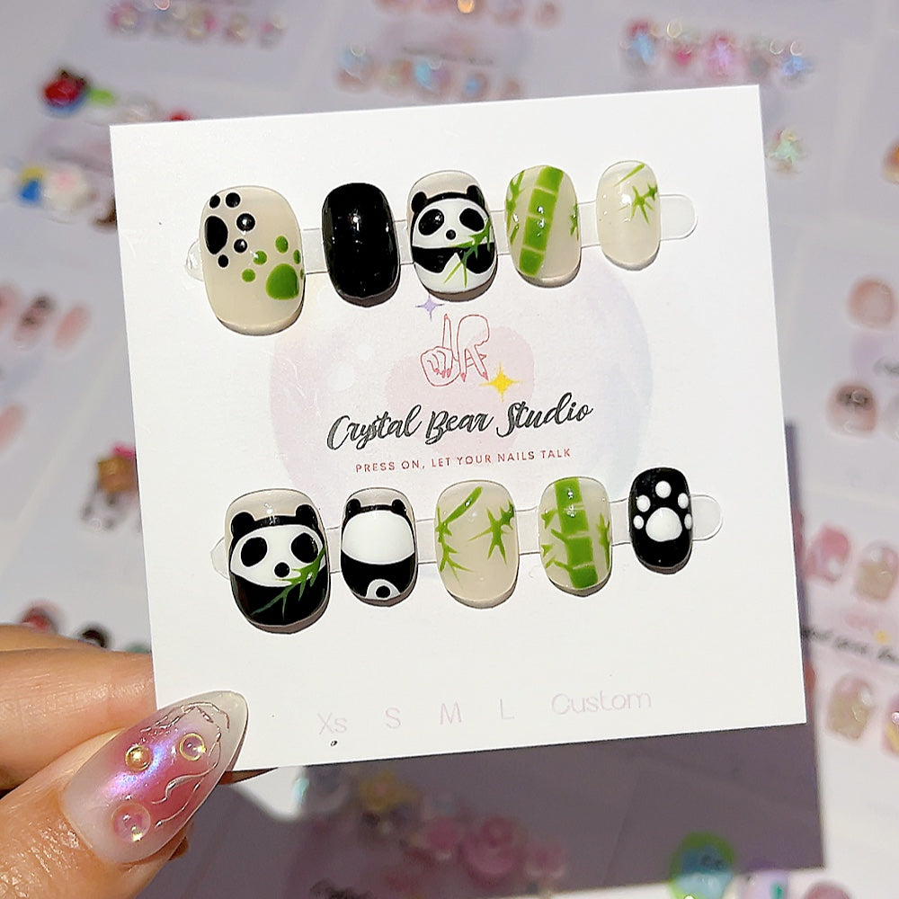 Cute Panda Bamboo