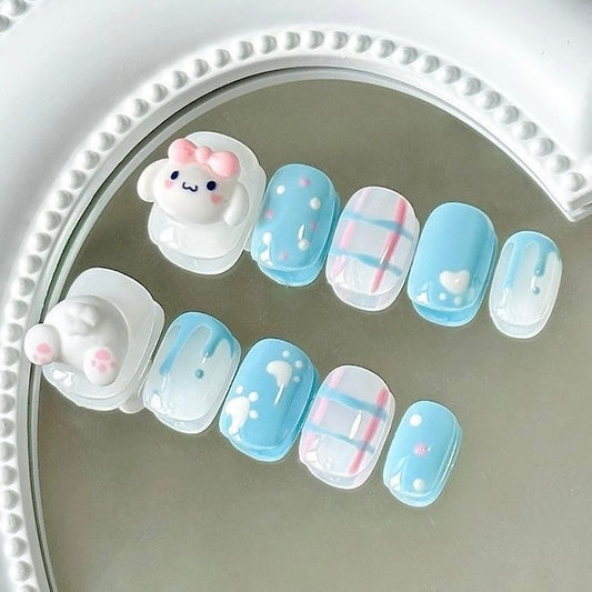 Blue Pink Cinnamoroll