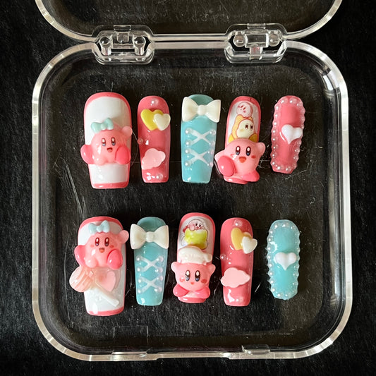 Naughty Kirby nails