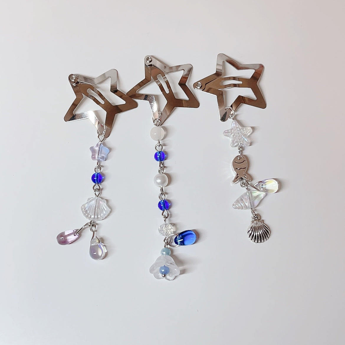 Ocean Fish Star Hair Chain