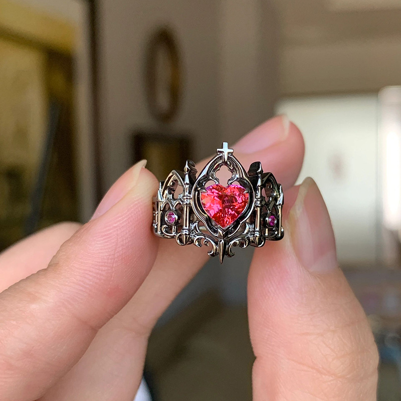 Red gem ring