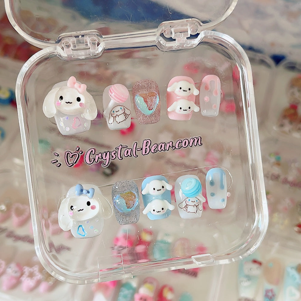 S | Short Pink Blue Cinnamoroll lollipop