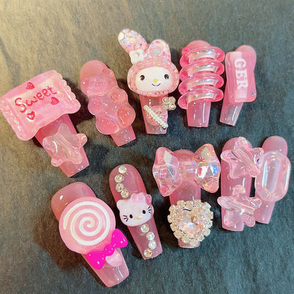 Pink Sweet Candy Lollipop Mymelody