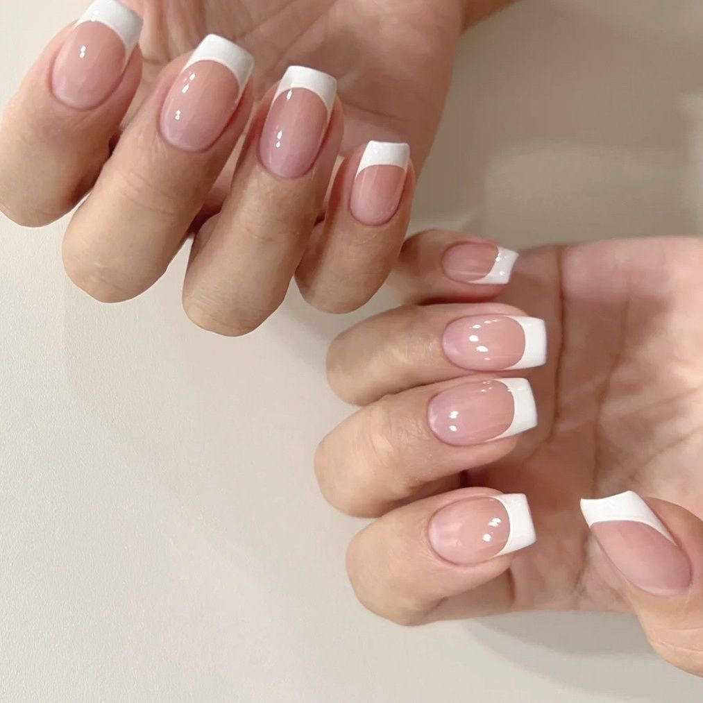 Simple French Nails