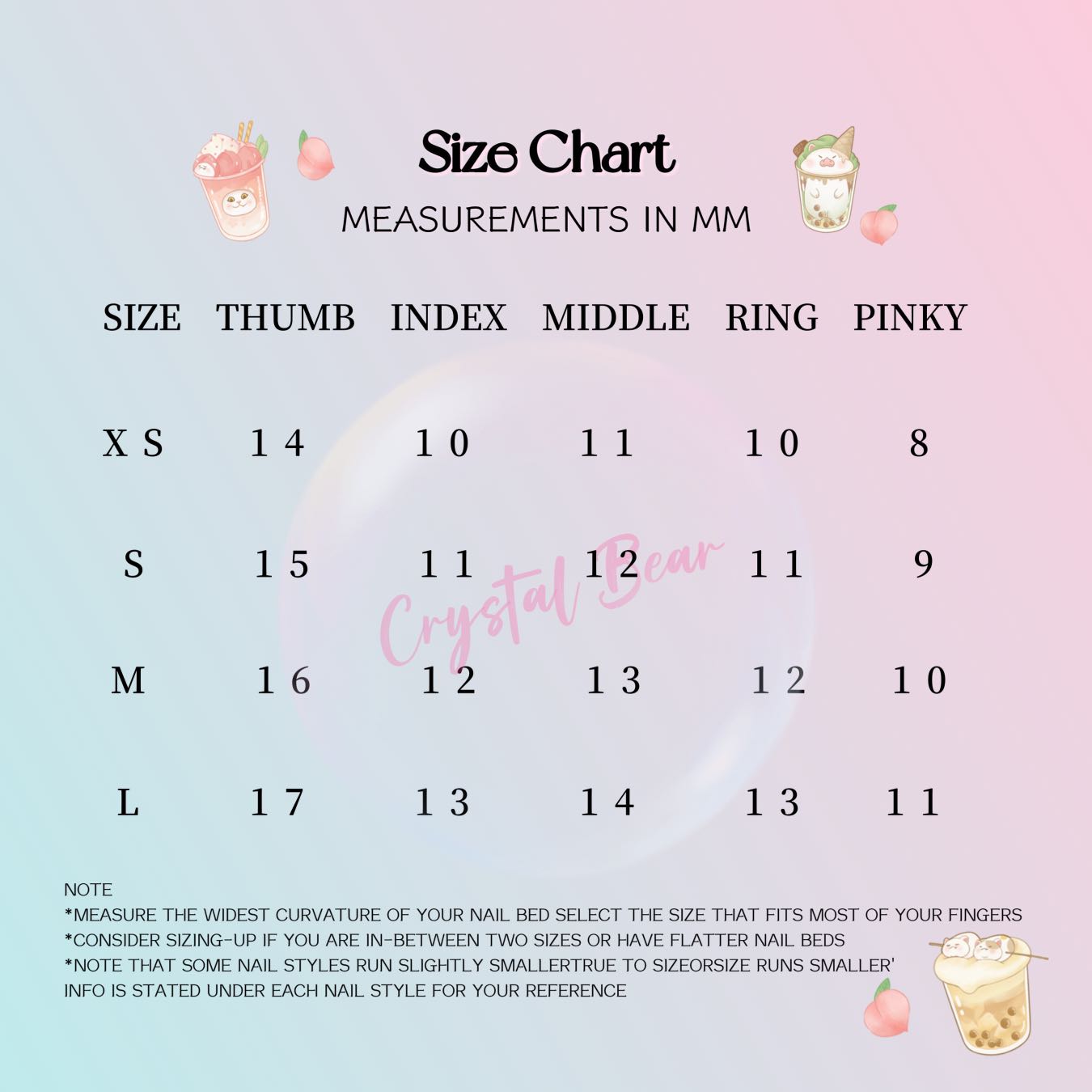 Presson-Nails-Fake_Nails-Size-Chart-measurement_guide