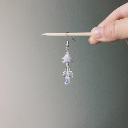 Teardrops Jellyfish Earrings A pair