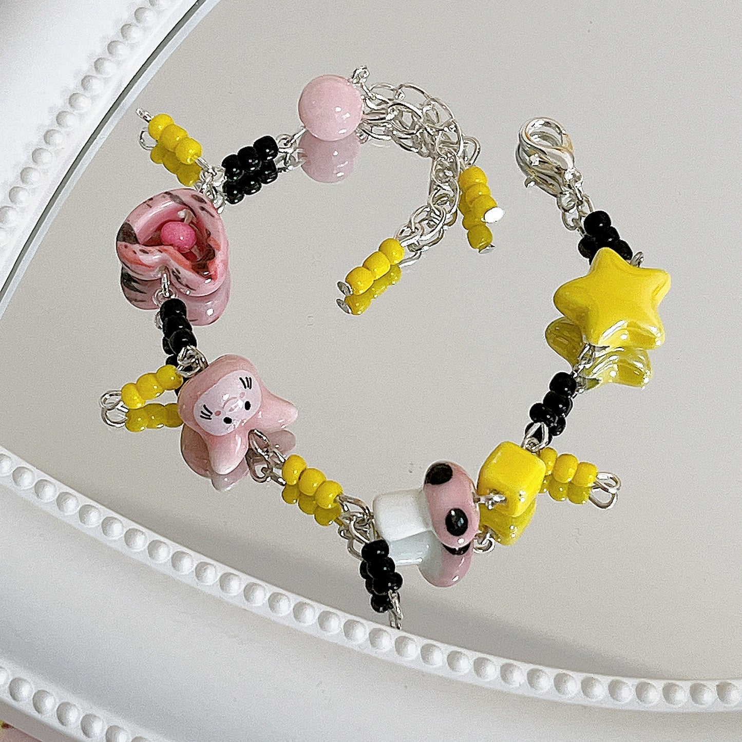 Pink Rabbit Bracelet